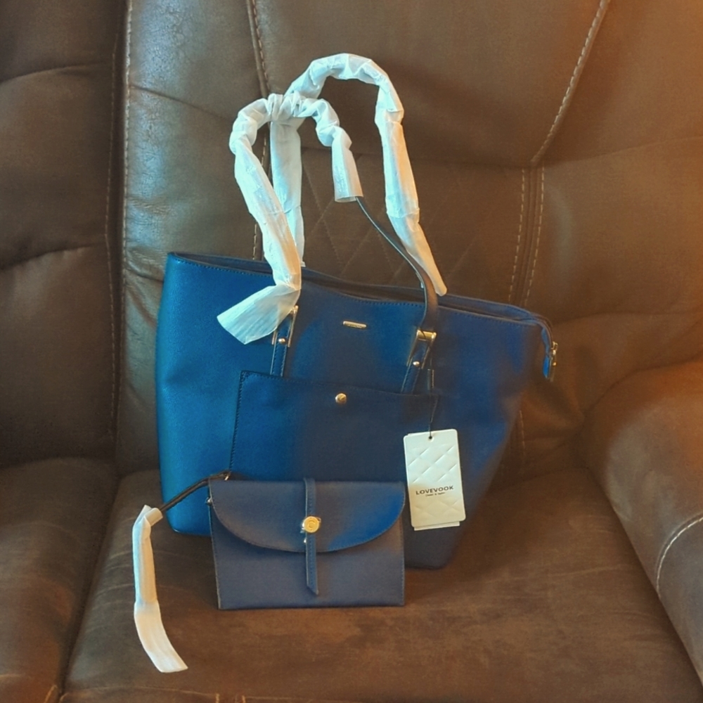 Lovevook blue purse